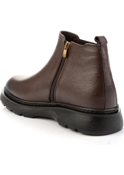 Kahve Hakiki Deri Erkek Bot & Bootie E02547053545 modelleri