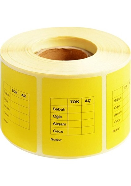 Eco Termal Baskılı Eczane Etiketi 40 mm x 60 mm 4 Rulo (4.000 Adet)