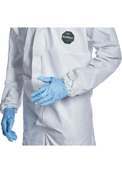 Proshield 60 Lamineli Tek Kullanımlık Kimyasal Dayanımlı Koruyucu Tulum L indirimleri