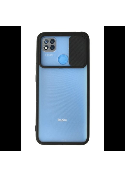 Xiaomi Redmi 9c Kılıf Palm Buzlu Kamera Sürgülü Silikon