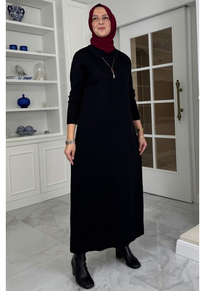 Laçin Triko Elbise Siyah fırsatları
