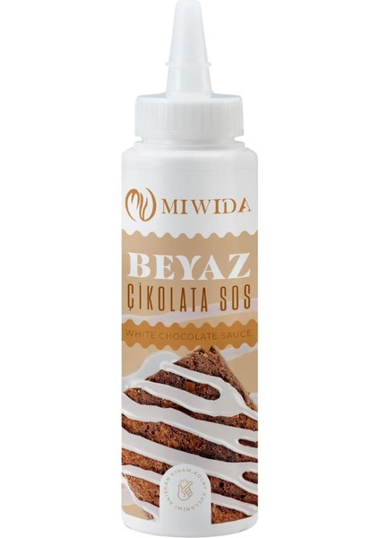 Beyaz Çikolata Sos - Pratik Waffle, Pankek,