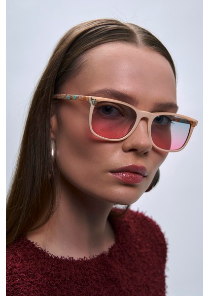Doyle Beige Green Pink Güneş Gözlüğü modelleri
