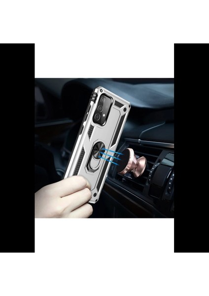 Samsung Galaxy A53 5g Kılıf Sofya Yüzüklü Silikon Kapak