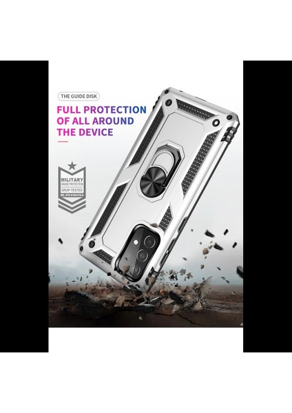 Samsung Galaxy A53 5g Kılıf Sofya Yüzüklü Silikon Kapak