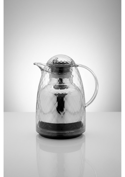 1 Lt Akrilik Şeffaf Çay Termosu 12 Saat Sıcak 24 Saat Soğuk modelleri