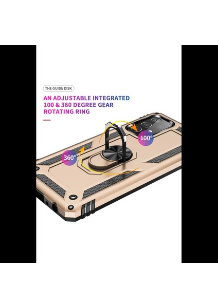 Samsung Galaxy A52 Kılıf Sofya Yüzüklü Silikon Kapak indirimleri