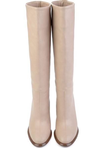 Bej Kadın Çizme K03209150009 fırsatları