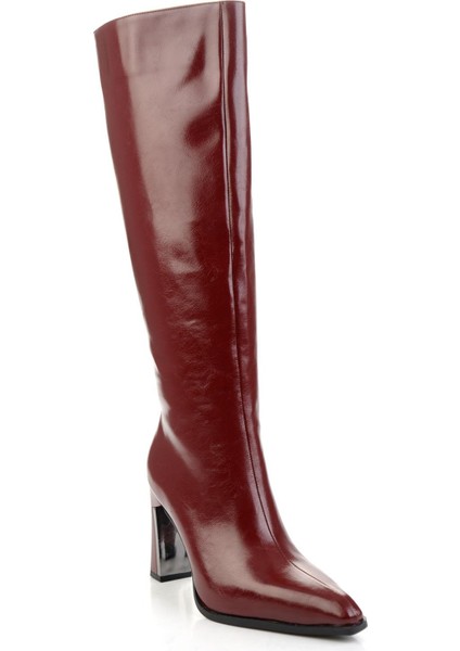 Bordo Kadın Çizme K03565090942 fiyatları