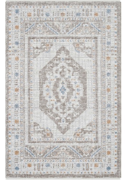 Belina Krem Vizon Salon Halısı Otantik Eskitme Desen Göbek Vintage Bukle Oturma Odası Halı fiyatları