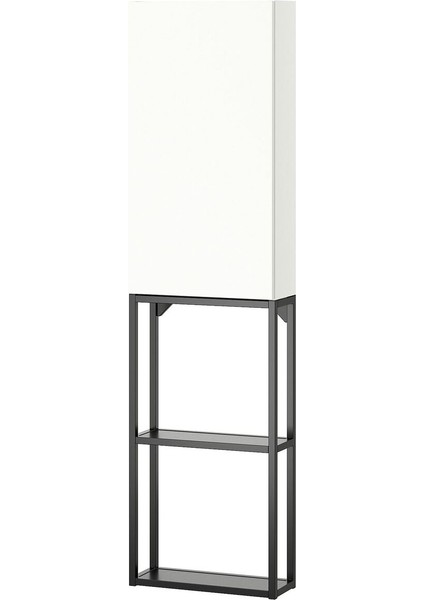 Raf Ünitesi, Beyaz-Antrasit, 40X17X150 cm