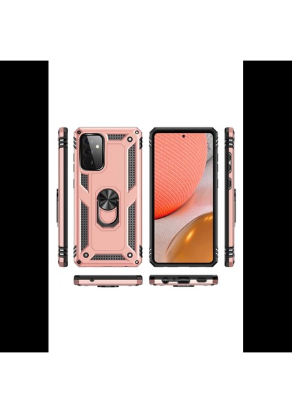 Samsung Galaxy A72 Kılıf Sofya Yüzüklü Silikon Kapak modelleri