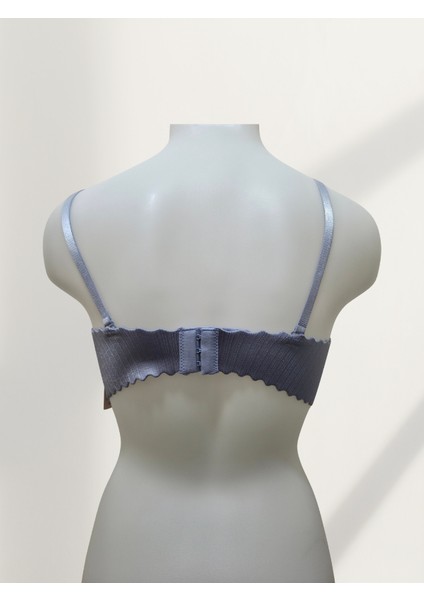 Lazer Kesim Dikişsiz Sütyen – Ip Detaylı & Önden Bağlamalı- B cup fırsatları