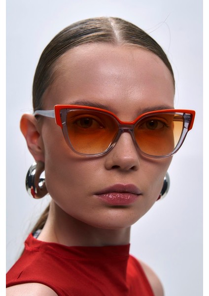 Misty Grey Orange Güneş Gözlüğü modelleri