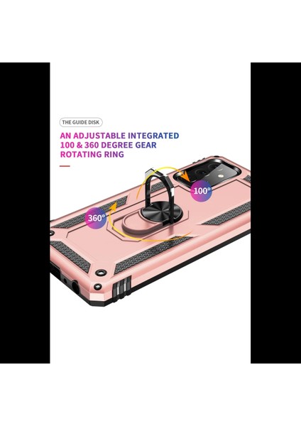 Samsung Galaxy A72 Kılıf Sofya Yüzüklü Silikon Kapak indirimleri