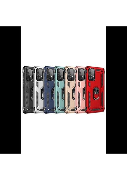 Samsung Galaxy A52 Kılıf Sofya Yüzüklü Silikon Kapak fırsatları