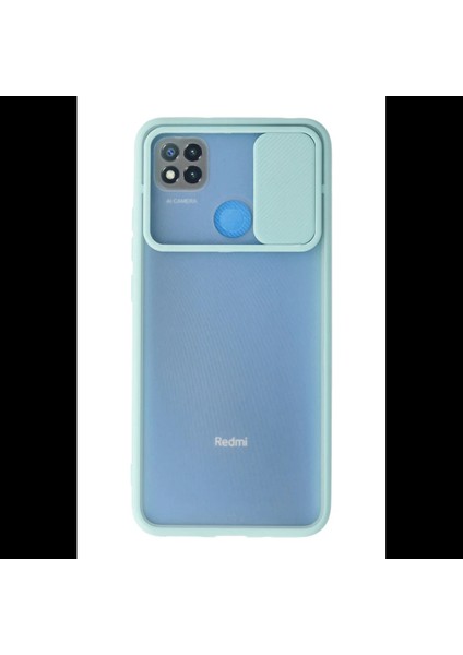 Xiaomi Redmi 9c Kılıf Palm Buzlu Kamera Sürgülü Silikon