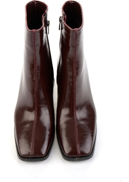 Bordo Kadın Bot & Bootie K02824255042 fırsatları