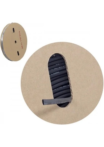 Makaron-10.0 ,düz 17MM Çap 10/5mm Siyah/1mt Daralan Makaron fiyatları