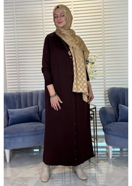 Ferace Triko Hırka Acı Kahve fırsatları