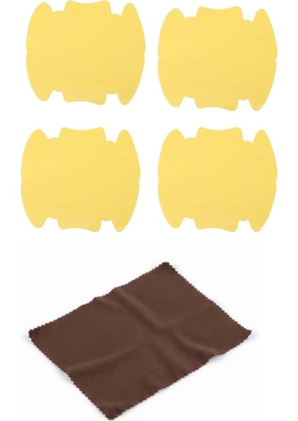 5li Set Araba Kapı Kolu Koruyucu Çizilme Önleyici Şeffaf Sticker Film Koruma Seti fiyatları