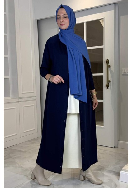 Ferace Triko Hırka Lacivert fırsatları