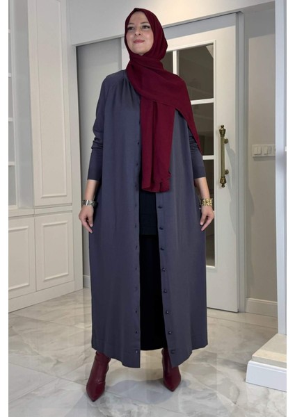 Ferace Triko Hırka Antrasit modelleri