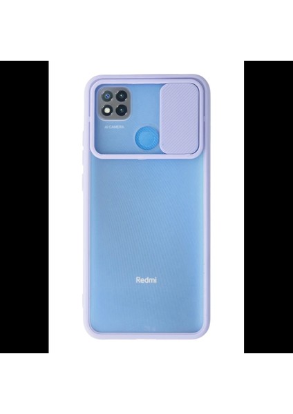 Xiaomi Redmi 9c Kılıf Palm Buzlu Kamera Sürgülü Silikon