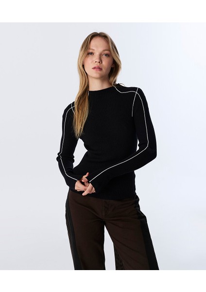 Kontrast Dikişli Triko TW6250050218001 fiyatları