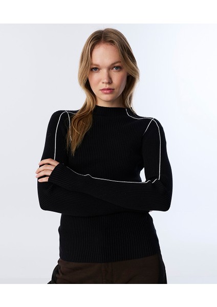 Kontrast Dikişli Triko TW6250050218001 modelleri