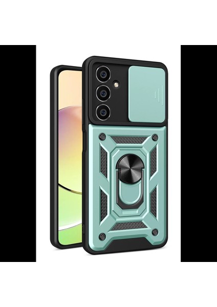 Samsung Galaxy A15 4g Kılıf Pars Lens Yüzüklü Silikon