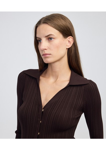 Gömlek Yaka Ribanalı Triko IW6250050429074 fiyatları