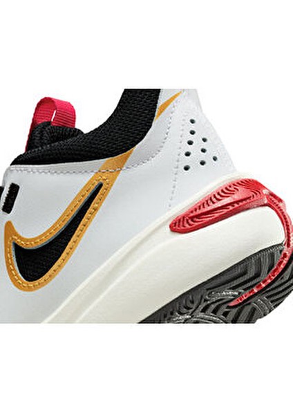 Çocuk Basketbol Ayakkabısı Team Hustle D 11 DV8994-104 Beyaz