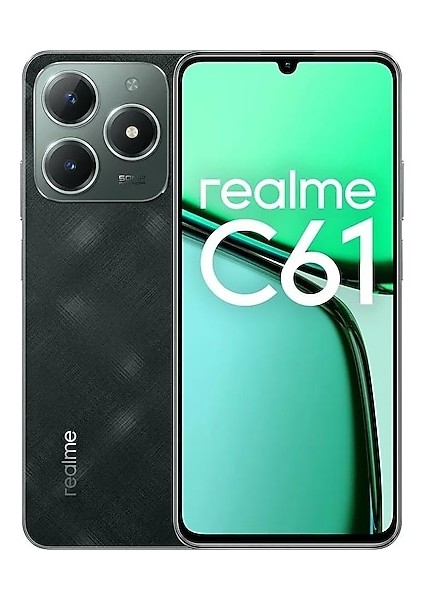 Yenilenmiş Realme C61TR 6+128GB -Yeşil( 12 Ay Garantili)-A Grade