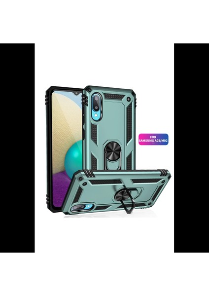 Samsung Galaxy A02 Kılıf Sofya Yüzüklü Silikon Kapak fiyatları