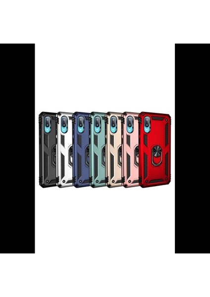 Samsung Galaxy A02 Kılıf Sofya Yüzüklü Silikon Kapak fırsatları