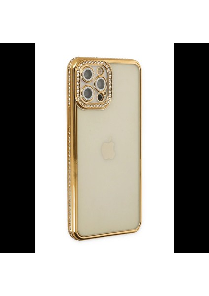 iPhone 12 Pro Kılıf Joke Taşlı Silikon