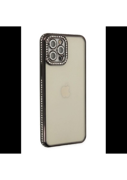 iPhone 12 Pro Kılıf Joke Taşlı Silikon