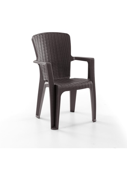 Side 2'li Rattan Sandalye Kahve modelleri