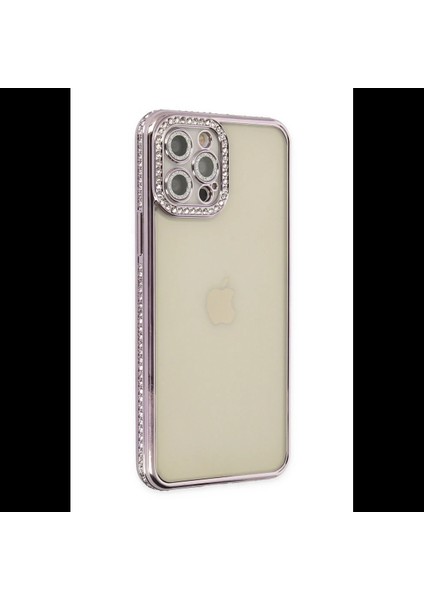 iPhone 12 Pro Kılıf Joke Taşlı Silikon