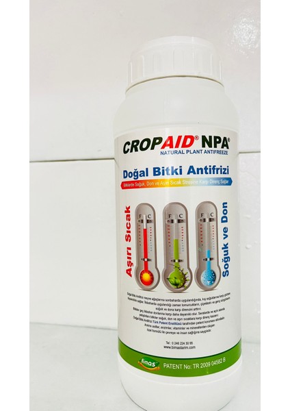 Soğuklara Karşı Cropaid Npa Doğal Bitki Antifrizi 1 kg indirimleri