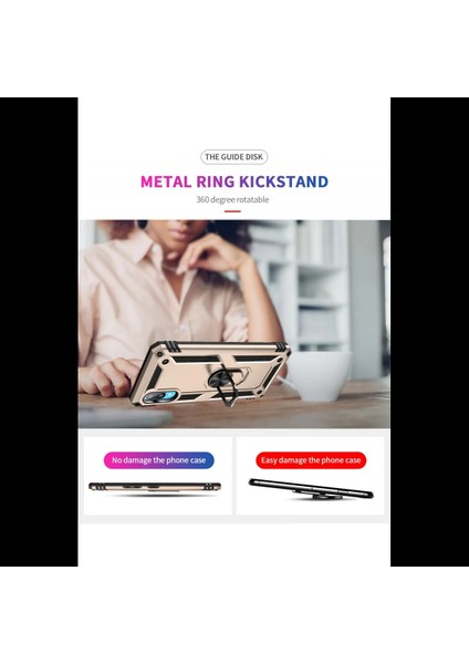 Samsung Galaxy A02 Kılıf Sofya Yüzüklü Silikon Kapak