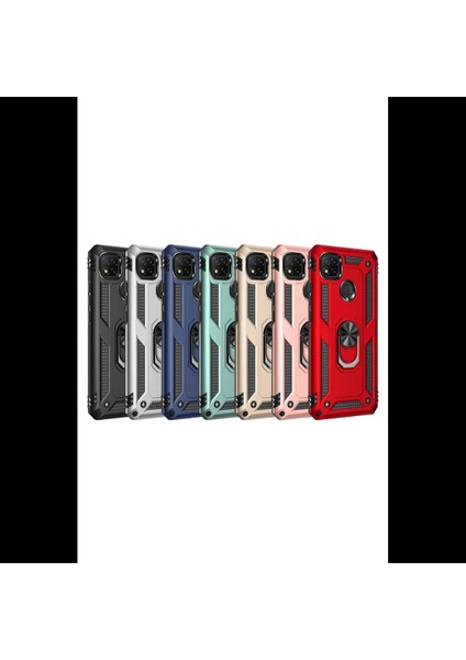Xiaomi Redmi 9c Kılıf Sofya Yüzüklü Silikon Kapak modelleri