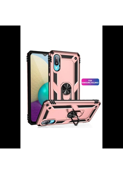 Samsung Galaxy A02 Kılıf Sofya Yüzüklü Silikon Kapak fiyatları