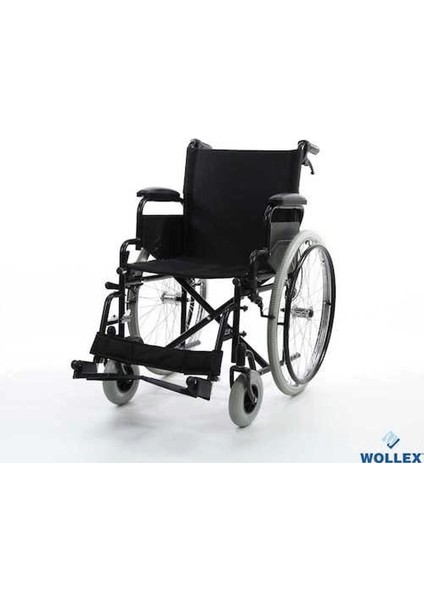 Wollex Manuel Tekerlekli Sandalye | Farklı Oturma Genişlikleri ve Refakatçi Frenli WG-M313