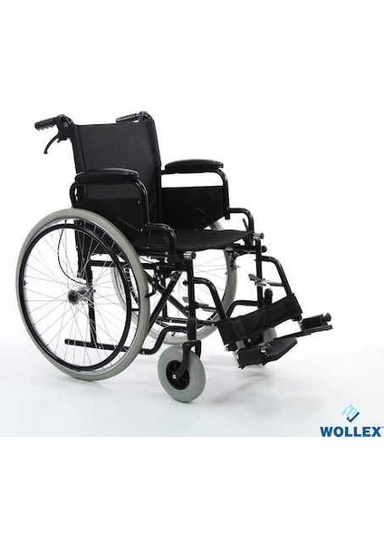 Wollex Manuel Tekerlekli Sandalye | Farklı Oturma Genişlikleri ve Refakatçi Frenli WG-M313