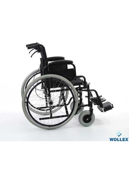Wollex Manuel Tekerlekli Sandalye | Farklı Oturma Genişlikleri ve Refakatçi Frenli WG-M313