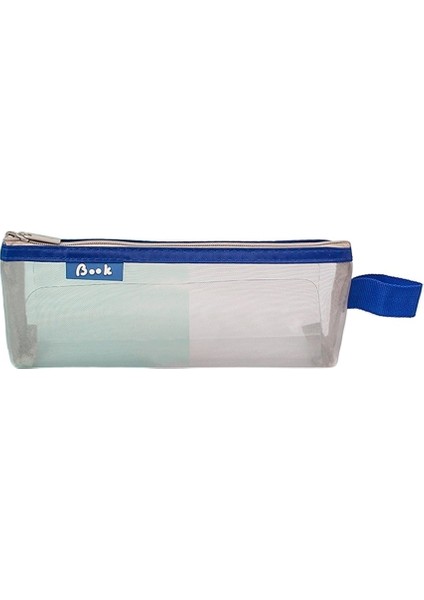 Örgü Kalem Kutusu Basit Kalem Çantası Kontrast Renkli Kalem Kutusu Ilkokul ve Ortaokul Öğrencileri Sınav Fermuarlı Şeffaf Düz Renk Kırtasiye Çantası 7808 Üçgen - Gri (Yurt Dışından)