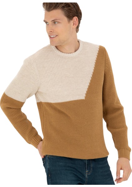 Yuvarlak Yaka Erkek Kazak modelleri