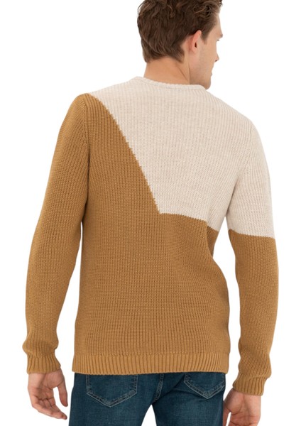 Yuvarlak Yaka Erkek Kazak fırsatları